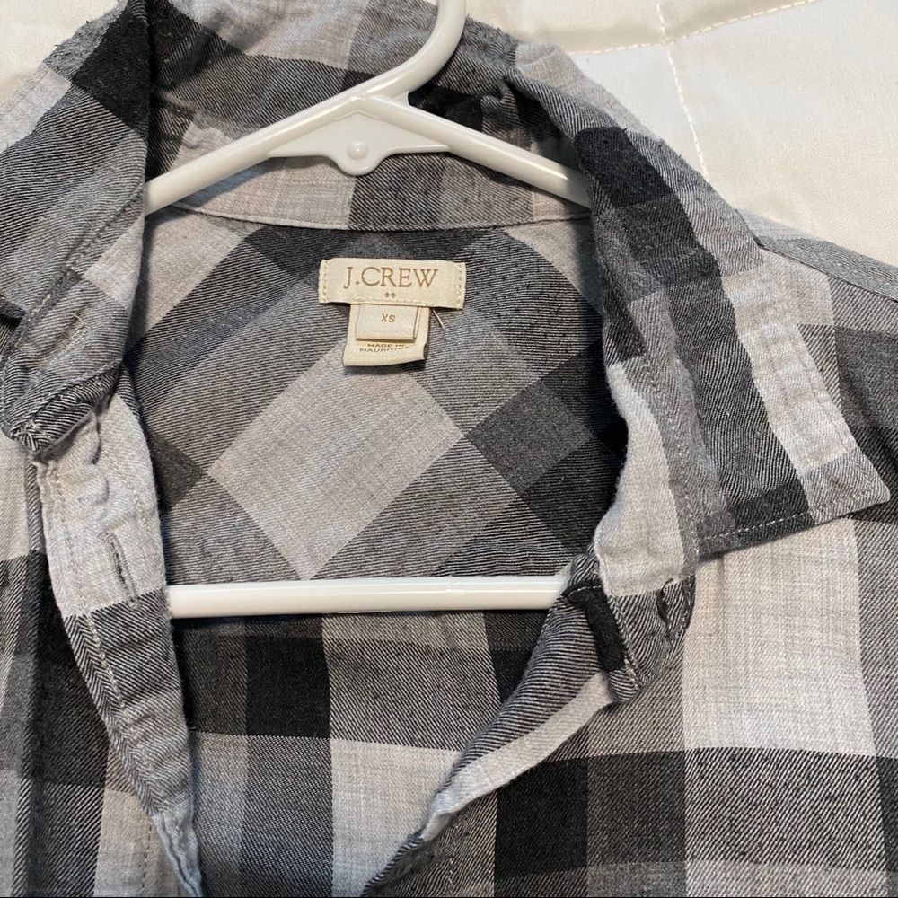 Black and Grey Flannel